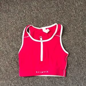 Balance athletica sports bra pink